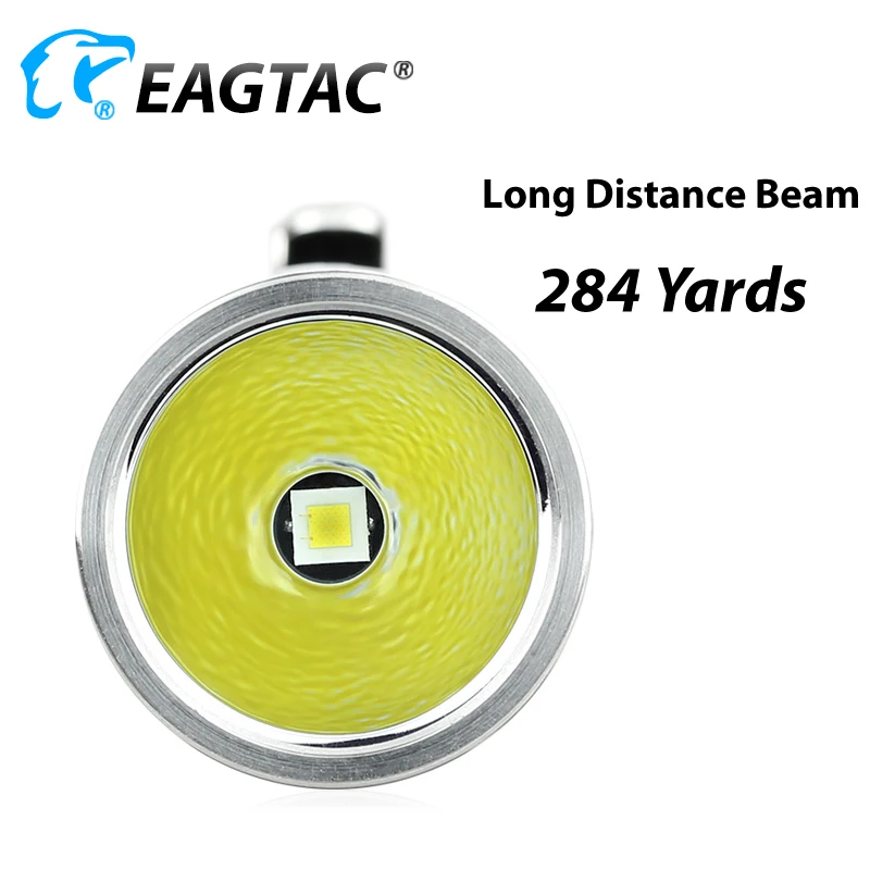 EAGTAC DX30LC2 XPL HI Ilgi Mest 1160 Lm Taktiskās LED Lukturīti Medību 18650 Akumulatoru Strobe SOS 0