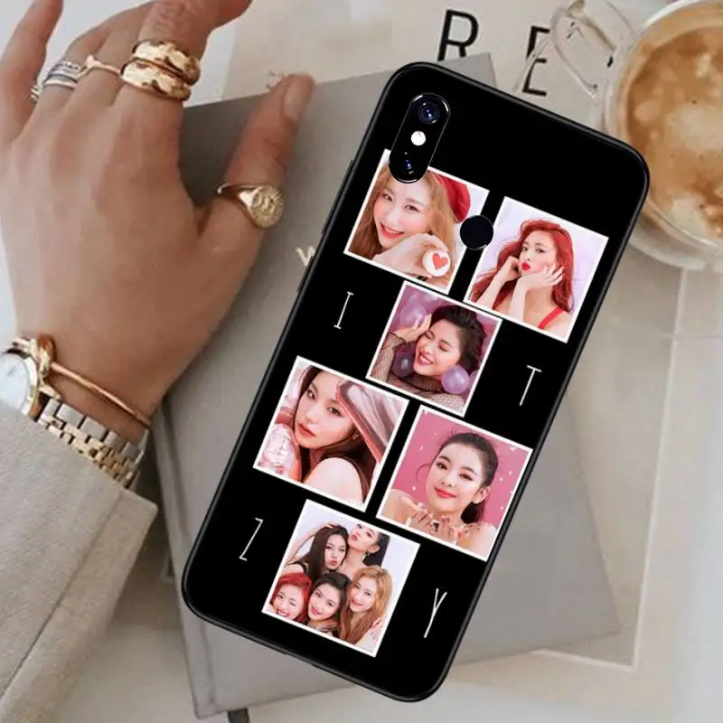 Itzy korejas Sieviešu Grupā Phone Gadījumā Xiaomi Redmi piezīme 7 8 9 t max3 s 10 pro lite segtu būtiska coque shell 0