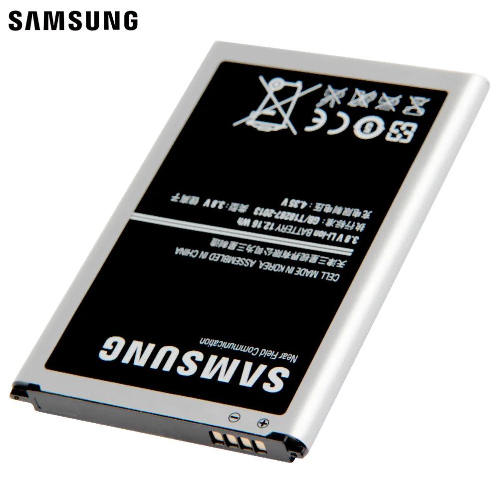 Samsung Oriģinālā Rezerves Akumulatoru B800BC B800BE Par GALAXY NOTE 3 N900 N9009 N9008 N9006 N9005 N9002 Note3 ar NFC 3200mAh 2