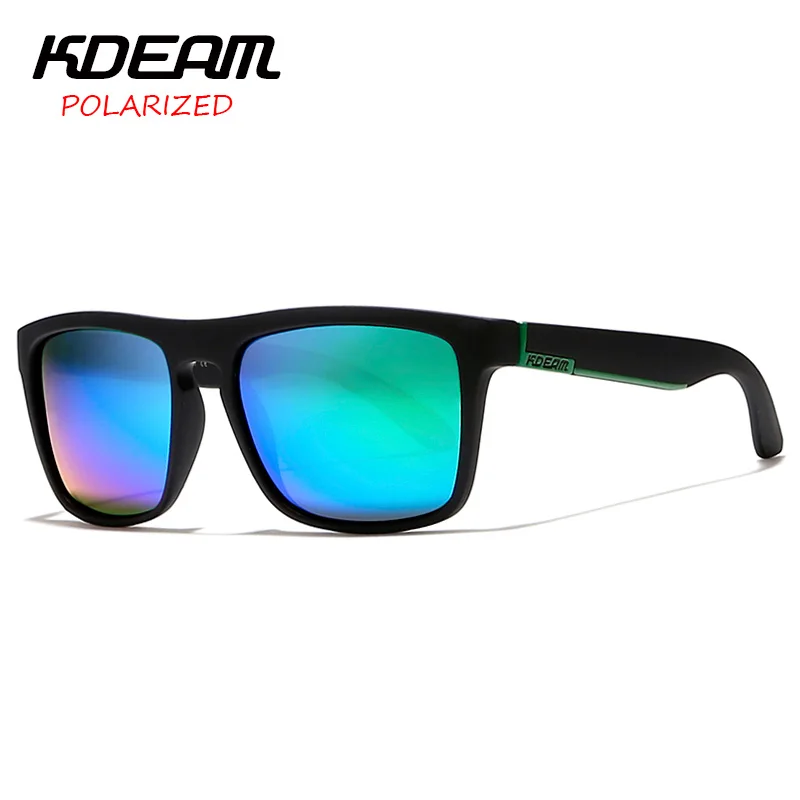 KDEAM brilles Polarizētās Saulesbrilles, Vīriešu, Sporta Brilles Sievietēm oculos de sol Atstarojošu Pārklājumu UV400 zonnebril Ar Lietu KD156 2