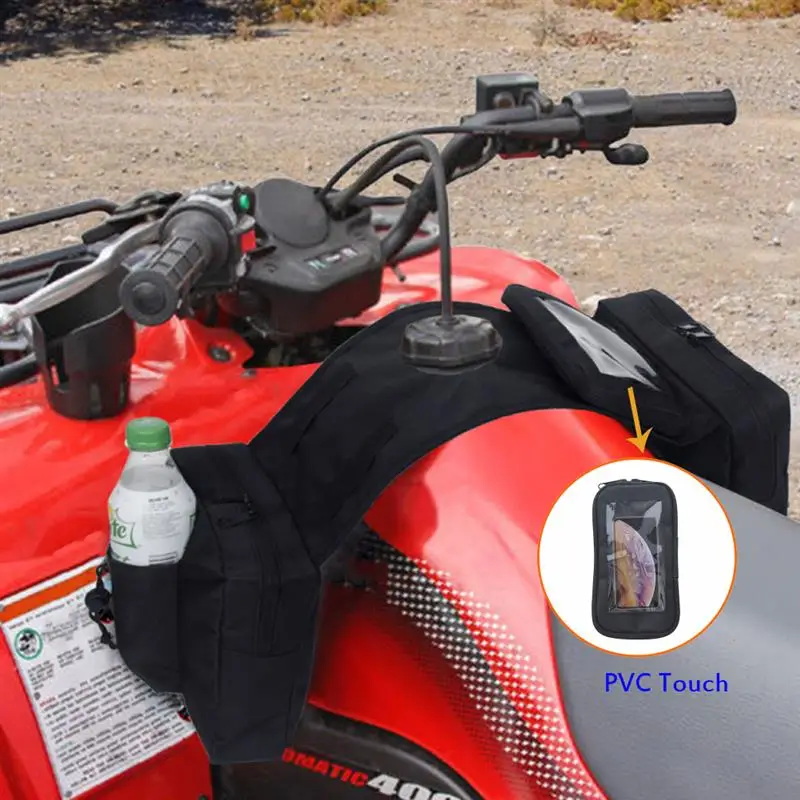 Universālo Motociklu Ūdensizturīgs Seglu Soma ar Tālruņa Touch Plaukts Soma, Ceļojuma Somas, Koferi Seglu par Sniega motocikliem ATV Somas 4