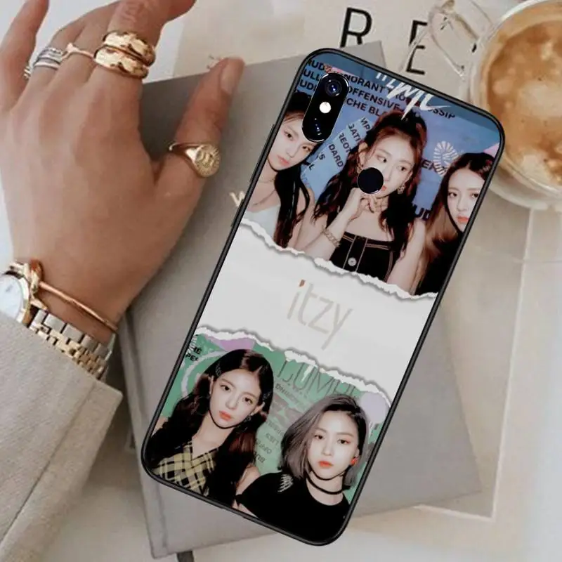 Itzy korejas Sieviešu Grupā Phone Gadījumā Xiaomi Redmi piezīme 7 8 9 t max3 s 10 pro lite segtu būtiska coque shell 4