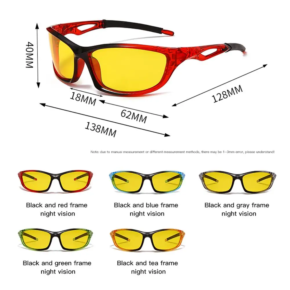 LongKeeper Anti Glare Nakts Redzamības Brilles Polarizētās Saulesbrilles, Braucot Aizsargbrilles Vadītāja Toņos Vintage Saules Brilles UV400 Brilles 4