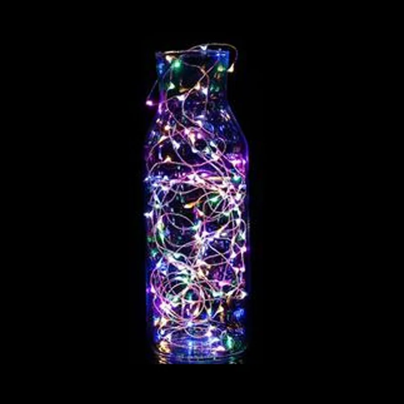 2-10M LED String Gaismas Vara Stieples Pasaku gaismas Akumulatora Barošanu Vainags Lampas Brīvdienu Guļamistabu Mājās Ziemassvētku Kāzu Dekori 4