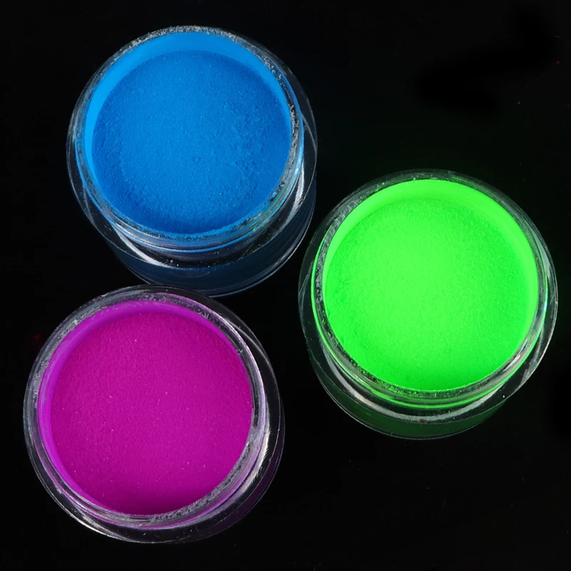 9 Krāsas Fluorescences Akrila Pulveris Griešanai Polimēra Nagu Pagarināšana Gravēšana 3D Modeli Celtnieks Nagu Piegādes Profesionāļiem 5