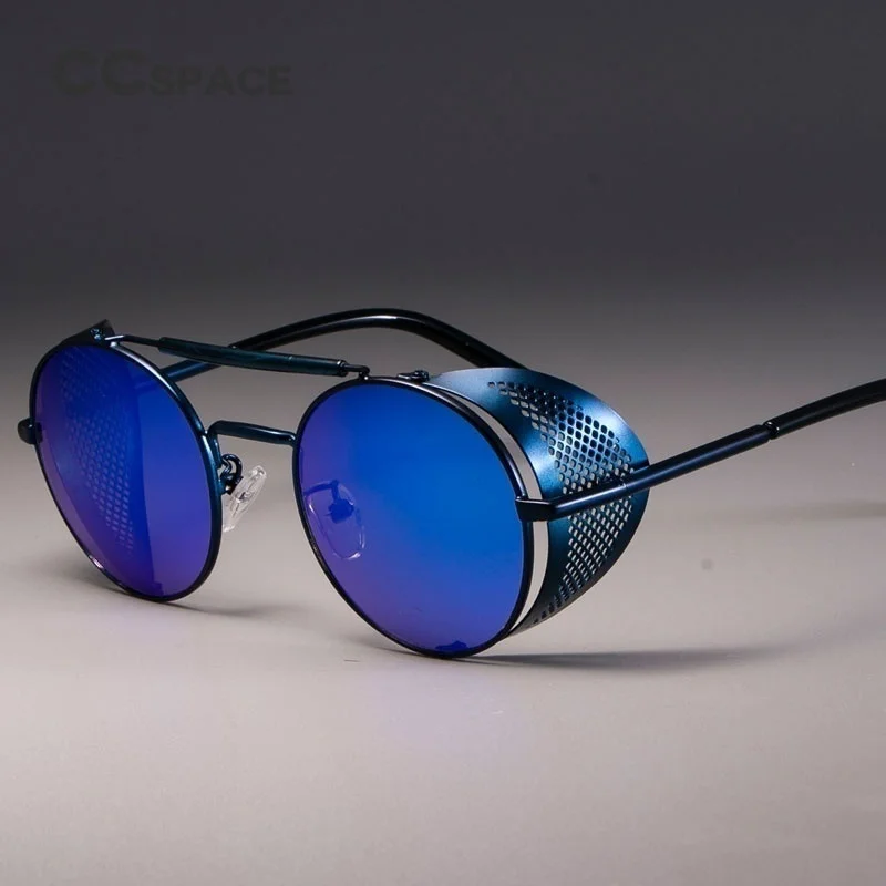 CRSD 2020. gadam, Sievietēm, Vīriešiem, Retro Steampunk Saules Brilles Gothic Zīmolu, Dizaineru, Vintage Kārtas Geek, Saulesbrilles Sieviešu Oculos Kārta Eyeglases 5