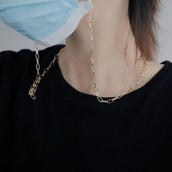 Ir 2021. Jaunu Korejiešu Vintage Pērles Stikla Pērlīšu Kaklarota Maska Ķēdes Siksnas Karājas Uz Kakla Glāzes Turētājs Virves Sievietēm Brilles, Siksnas