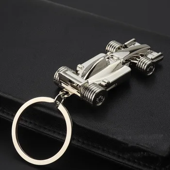 OTOKIT Modes Formula 1 Sacīkšu Auto Auto Stils Keychain Keyring Key Chain Gredzens VW Golf Renault Klod Skoda Octavia Ferrari