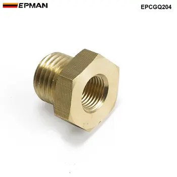 EPMAN O Ring Spiediens, Temp Rādītājs Sūtītājs Adapteris 1/8 KNL, Lai M14x1.5 Vīrietis Ar Mazgāšanas EPCGQ204
