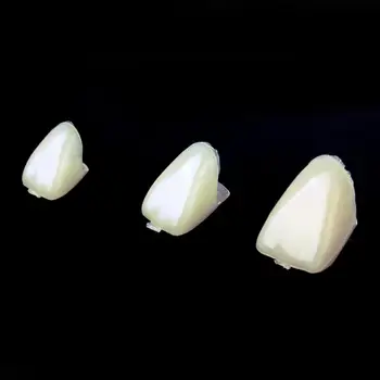 AZDENT Zobu Pagaidu Kronis Porcelāna Materiālu Priekšējo Zobu Finiera 72pcs/Kārba Priekšā Zobi 22# 23# 24# Tikai Zobārsts Izmantot