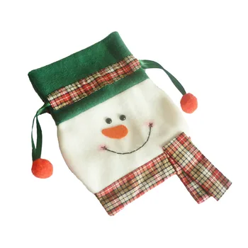 25x16cm Ziemassvētku Sniegavīrs Ķekars Konfektes Somas Produkti, Bērnu Dāvanu Brīvdienu Ziemsvētki Puse Decoratiion Piegādes ziemassvētku rotājumi