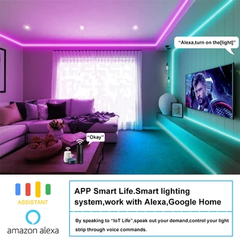 RGB+Rozā RGBWW LED Gaismas joslas Elastīgu 5050 RGB Led Lentes Apdare BackLight Lampas Nakts gaisma Gaismas Stīgu Guļamistabai