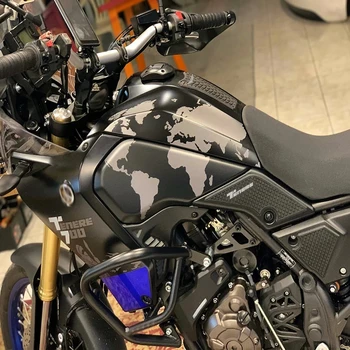2019 2020 Motociklu neslīdoša Pusē Degvielas Tvertne Uzlīmes Ūdensizturīgs Pad Gumijas Uzlīme PAR YAMAHA Tenere 700 T700 XTZ 700