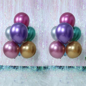 7 Caurules Baloniem Stāvēt Balonu Turētājs Kolonnas Konfeti Balonu Baby Duša, Bērnu Dzimšanas Dienas Svinības, Kāzu Dekorēšana Piederumi