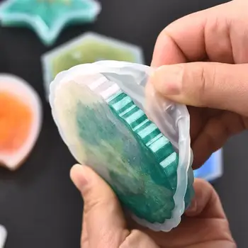 DIY Sveķu Pelējuma Roku Kulonu Atslēgu piekariņi Silikona Veidne UV Epoksīda Veidnes par Rotu Veidošanas Rīki