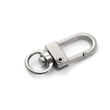5gab Metāla/zelta/melnā Metāla Atslēgu piekariņi Gredzenu Omāra Aizdare Klipus, Soma, Auto Keychain Diy Atslēgu Āķi Hook Up Taustiņu Savienotājs Secinājumi