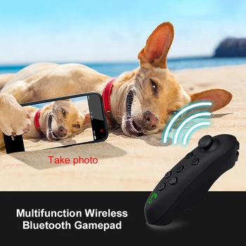 Bezvadu Bluetooth Gamepad Atjaunināt VR Tālvadības pults Android Kursorsviru Spēle Spilventiņu Kontroli 3D Brilles VR, KASTE Shinecon