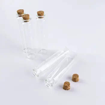 100*30 mm 25ml Stikla Pudeles Ar Korķa Pikantu Uzglabāšanas Tiny Pudeli Jar Konteineri Stikla Garšvielu Pudelītes Amatniecības DIY Mazās Burkas 12pcs/Daudz