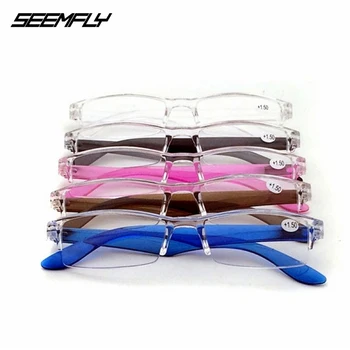 Seemfly Retro Laukumā Lasīšanas Brilles Sievietēm, Vīriešiem Presbyopic Brilles Antifatigue Palielinājumu, Briļļu Unisex +1.5 +2 +2.5 +3.0