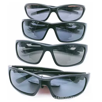 Cubojue Vairumtirdzniecības Braukšanas Saulesbrilles, Vīriešu, Sieviešu, Melnas Brilles-Polarizētas Saules Brilles Vīriešiem