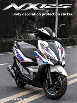 Motociklu Uzlīmes Auto Gravīras, Dekoratīvās Krāsas un Personalizētu Modifikācijas Wuyang Honda Nx125