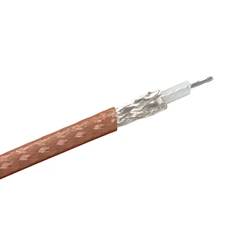 RG316 kabeļu ANTENAS koaksiālo kabeli 2.5 mm 50 Omi Zemu Zaudējumu cemme savienotājs