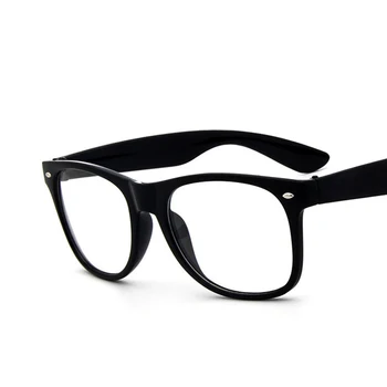 Retro vīriešu Pārredzamu brilles skaidrs, lēcas, DATORU Comotuer Kvadrātveida rāmji, brilles sievietēm, lasīšanas brilles vīriešu Briļļu 2019