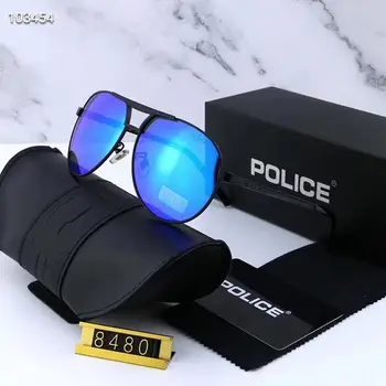 Policijas Izmēģinājuma Saulesbrilles Vīriešu Polarizētās Gaismas Saule Stikla Top Zīmola Dizainere AAA+ Āra Braukšanas Brilles UV400 lunettes очки 202