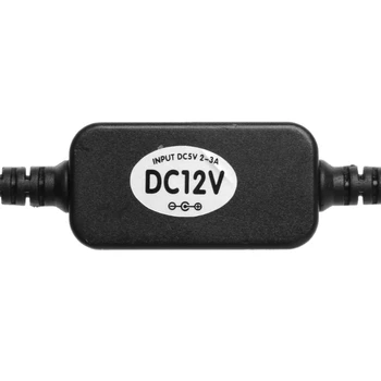 USB DC 5V DC 12V pastiprināt Kabeļu Modulis USB Strāvas Padeves Līnijas pastiprināt Boost Converter Module Adaptera Kabeli 8W 5.5*2.1 mm Plug