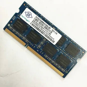 Nanya DDR3 RAMS 2GB 1066MHz 2GB 2Rx8 PC3-8500S-7-10-F2 1066 DDR3 atmiņas lapptop
