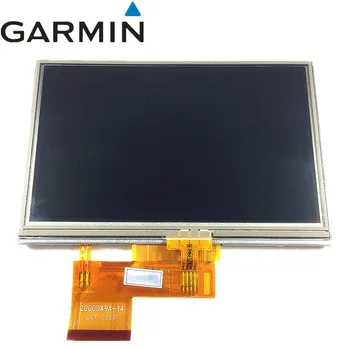 Sākotnējā 4,3 collu LCD ekrāns GARMIN Zumo 390 LM 390LM GPS LCD displeja ekrāns ar Touch screen digitizer Bezmaksas piegāde