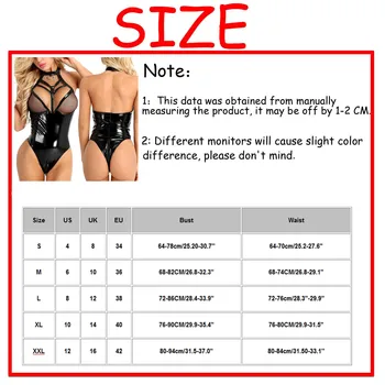 Sexy Lingerie Lateksa Bodysuit Apakšveļa Sievietēm Āda Acs Atvērt Krūšturi Jutekliska Apakšveļa Sievietes Ķermeņa Sexy Eksotisko Tērpu Plus Lieluma