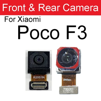 Priekšā, Aizmugurē Galvenā Kamera Xiaomi Poco F2Pro F3 X2 X3NFC M3 Priekšējo Mazo Saskaras Atpakaļ Lielās Kameras Flex Cable Rezerves Daļas