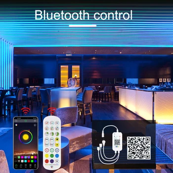 LED Neona Sloksnes 1M 2M 3M 4M 5M RGB Lentu Elastīga Virves Gaismas Ūdensizturīgs Aptumšojami Sienas, Istabas Dekori Remote/Bluetooth/Wifi Kontroles