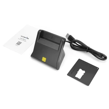 USB Smart ID Kartes Lasītājs Bankas Karti IC ID EMV CAC DNIE SIM Kartes Lasītājs Cloner Savienotājs Piemērots DATORA Darbvirsmas Mobilās Ierīces