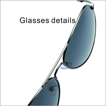 YUNSIYIXING Vīriešiem Vintage Metāla Polarizētās Saulesbrilles, Klasisks Zīmols, Saules Brilles Uv400 Augstas Kvalitātes Vadītāja Brilles Vīrieši/Sievietes