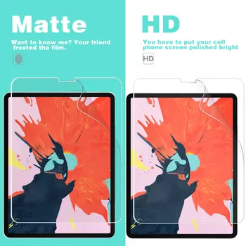 Matēts HD Filmu Apple Ipad Pro Wifi 12.9 gadā ( 2018. gadā ) A1876 Tablet PC Anti-Glare Matte Filmu Ekrāna Aizsargs Vāks Apvalks
