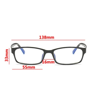 Anti Zilā Gaisma Tuvredzība Brilles Anti Starojuma Pret Nogurumu Tuvredzīgs Brilles Gatavo Tuvredzīgs Briļļu Dioptrijas -0.5, 6,0