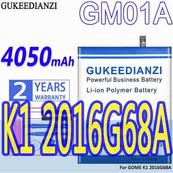 Augstas Ietilpības GUKEEDIANZI Akumulatora GM01A 4050mAh Par GOME K1 2016G68A