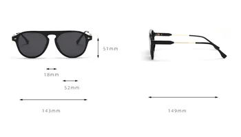 JackJad ir 2021. Modes Atdzist TR90 Izmēģinājuma Stila Polarizētās Saulesbrilles, Vīriešu, Sieviešu Vintage Classic Zīmola Dizaina Saules Brilles TR2150
