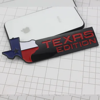 3D Texas Izdevums Žetona Emblēma Decal Uzlīmes Jeep Grand Cherokee Renegade Patriot Kompass Wrangler Brīvības Renegade Komandieris
