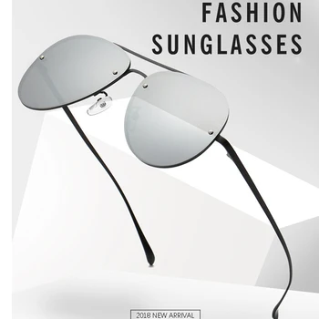 Luksusa Izmēģinājuma Polarizētās Saulesbrilles Vīriešiem Vintage Classic Mens Spoguļstikla Pārklājumu Braukšanas Melnās Saulesbrilles Vīriešu gafas de sol UV400