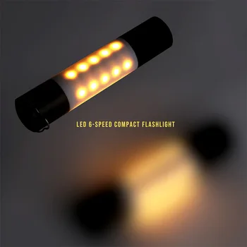1000000LM 3pcs USB Lādējamu Karājas Lukturīti Zoomable Alumīnija sakausējuma LED Lukturītis Kempinga Telts Lampas Lāpu Āra Nakts Gaisma