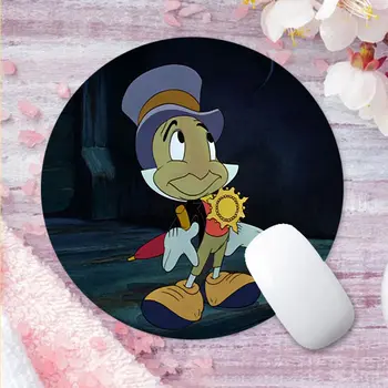 Augstas Kvalitātes Disney Pinokio Jiminy Cricket kārta Mouse pad PC Datoru paklājiņš Anti-Slip Portatīvo DATORU Pelēm Pad Paklājiņš spēļu peles paliktnis