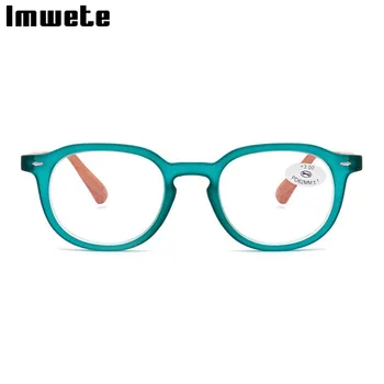Imwete Lasīšanas Brilles Vīrieši Sievietes Presbyopic Unisex Modes Hyperopia Brilles Par Redzesloka Ar Pavasara Viru +1+1.5 +2+2.5 +3+3.5