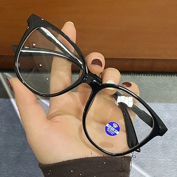 Imwete Pārredzamu Brilles Rāmis Sievietēm, Vīriešiem Vintage Oversizes Briļļu Anti-Zila Gaisma Datoru, Briļļu Rāmji