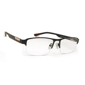 SORBERN Vīriešiem Optiskie Rāmji Tuvredzība Brilles Sakausējuma Metāla Biznesa Brilles Pusi Loka Recepte Briļļu Vīriešu Nerd Brilles