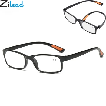 Zilead Ultra-vieglie Salokāms Lasīšanas Brilles Zīmola Sievietēm un Vīriešiem Anti-kritums Lasījumā Palielināmo Presbyopic Brilles oculos gafas