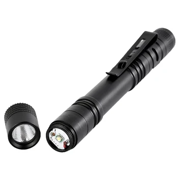 5gab Pen Gaismas Pārnēsājams Mini LED Lampiņu Lāpu Q5 Zibspuldzes Gaismas Hugsby XP-2 500LM Medību Lukturi Ar AAA bateriju zvejas lampas