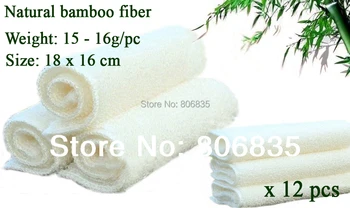 Vairumtirdzniecības augsti efektīvu ANTI-TAUKAINU bambusa šķiedras tīrāmās lupatas burvju multi-funkciju, trauku mazgājamās auduma dvielis tīrīšanas lupatas